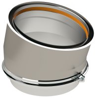 Z-Vent Double Wall 15° Elbow