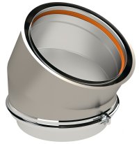 Z-Vent Double Wall 30° Elbow