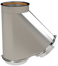 Z-Vent Double Wall Lateral 45° IN/W Branch 