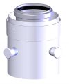 Z-DENS Concentric PPs/Aluminum Test Port