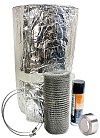 Foil Backed Insulation with SS Mesh Wrap